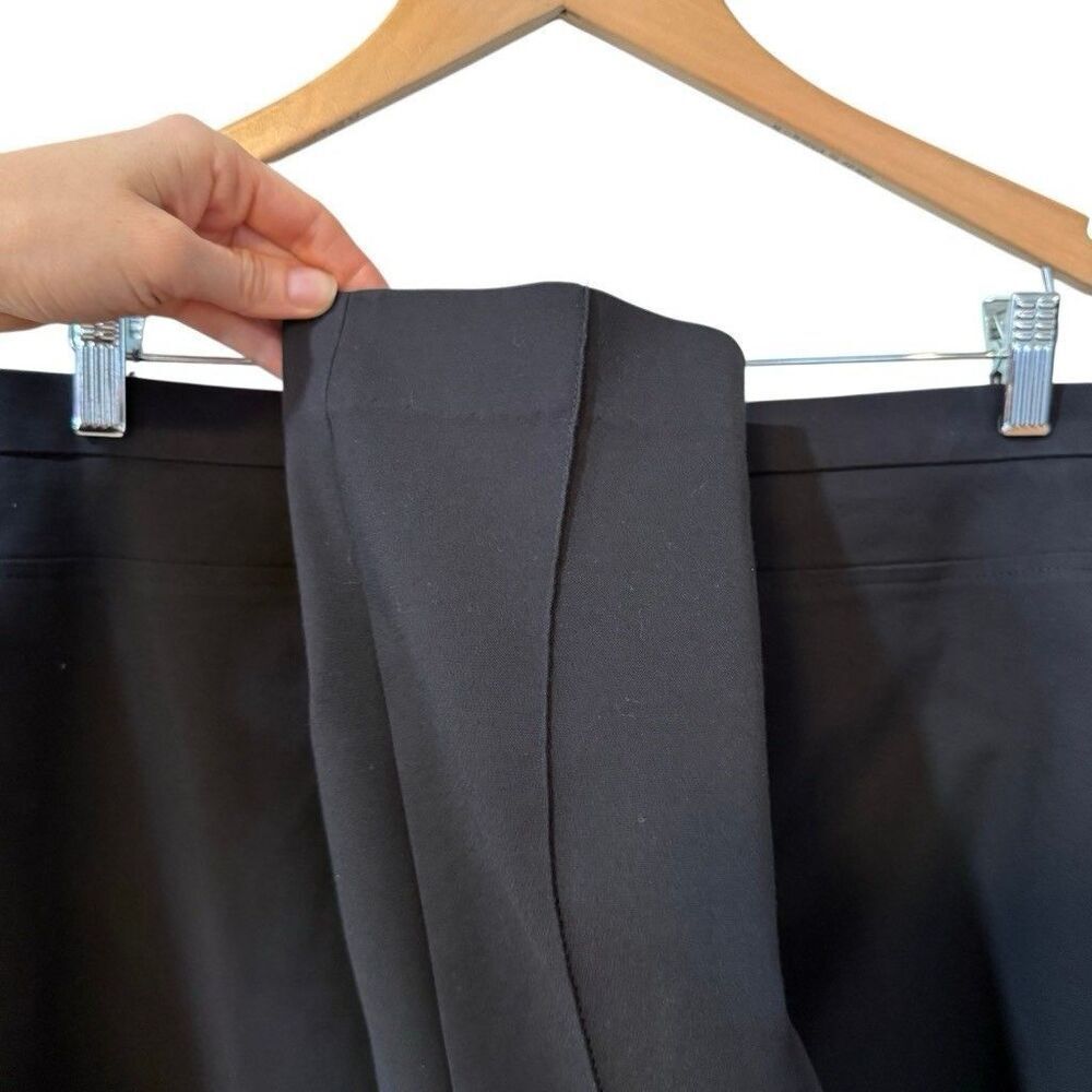 Akris Punto Ankle Pants Women’s Size 12 Black Trousers Old Money Career - Picture 7 of 12